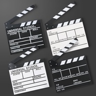 拍摄道具Director's slate, bilingual script slate, wooden blackboard, film clapperboard, director's photo