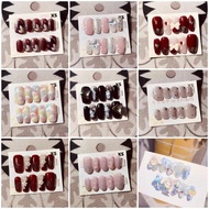 ready stock in malaysia 🇲🇾 premium fake nails press on nail high quality (size xs)