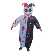 Handstand Clown Inflatable Costume Funny Blow Up Outfit Halloween Cosplay Party Dress Clothes For Ad