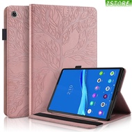 Máy tính bảng bìa cho Lenovo Tab M10 FHD cộng với trường hợp 10.3 "Emboss cây Ví lật bìa cho funda L
