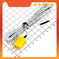 TES-1310 Thermal Sensor Wire K Plug -50~450 C 1m Long Round Head