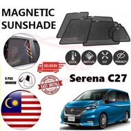 Nissan Serena C27 Epic Magnetic Sunshade  (6pcs) Accessories Automotive Accessories Automotive Car