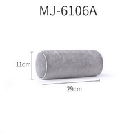 慢回彈記憶棉圓柱護頸枕枕芯護腰棒 （6106A灰色圓柱枕頭）#(ONE)