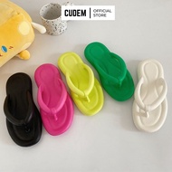 Flip-Flops women's indoor and beach Flip-Flops, light colors, easy to match D29