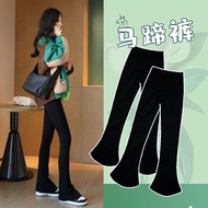 Pants Black Flares Pants High Waist Pants Sport Casual Pants Plus Size Pants 20819