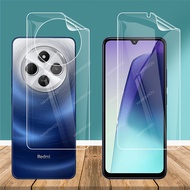 Ultra Thin Hydrogel Film For Xiaomi Poco C75 Redmi 14C 14R A3 Pro 4G A4 5G 6.88" Clear Soft TPU Fron