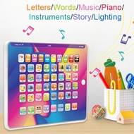 Ada Stok Mesin Pembelajaran Tablet Kanak-kanak Bayi ABC Mesin Pendidikan Awal Mainan Pelbagai Fungsi