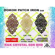 BUY 1 Pack FREE 1 Pack DOKOH PATCH IRON CODE-54