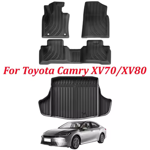 For Toyota Camry XV70/XV80 2019-2026 Hybrid Left Hand Drive Right-Hand Drive TPE Floor Mats Trunk Ma