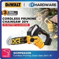 Dewalt DCMPS520N Cordless Pruning Chainsaw 20V | 8" | 8.6m/s without Battery and Charger