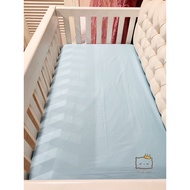 KATUN Moochi baby Japanese cotton fitted bedsheet 65x95x5 - 70x130x10 Japanese cotton bedsheet for n