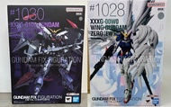 SF到付 有貨不議價 二手 一對 魂限 飛翼 高達 死神 高達 Gundam fix Figuration Metal Composite Wing Zero EW Noble Color + Dea