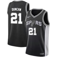NBA Basketball Mens Jersey #San Antonio Spurs #21 Tim Duncan Hot Pressing Retro Jerseys