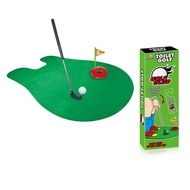 Toilet Golf Game Set Practice Mini Golf Toy Golf Practice Toy Kids Toy Indoor Games Children's Golf 