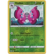 Pokemon Vivillon Card - 13/163 - Rare Reverse Holo Pokemon Card