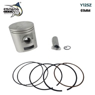 [ CLEARANCE STOCK ] PISTON KIT SEMI (ESPADA) Y125Z 61MM 61.5MM 62MM