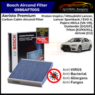 Bosch Aeristo Premium Activated 0986AF7005 AP-N02 Carbon Cabin Air Filter for Proton Inspira / Mitsu