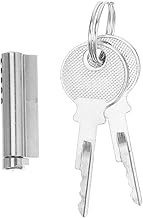 SEWACC Heavy Duty Freezer Door Lock with Key Cylinder for Refrigerator Glass Doors Cold Resistant Fr