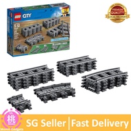 LEGO City Tracks 60205-20 Pieces Extension Accessory Set, Train Track and Railway Expansion, Compatible with City Sets