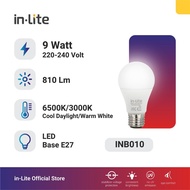 IN-LITE LED BULB VALUE INB010 BULB FITTING E27 9 WATT