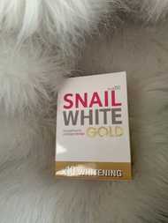 สบู่สเนลไวท์ โกลด์ Snail White Gold soap (1 ก้อน )