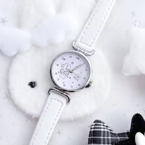 Anime Miffy Watch Simple Pointer Good Looks Cartoon Hot Selling Gift Wholesale Good Things Cute Simp