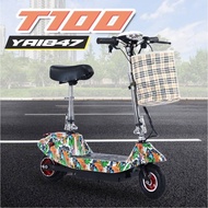 LookmeeShop ใหม่!!! E-scooter สกู๊ตเตอร์ไฟฟ้า สำหรับเด็กโตและผู้ใหญ่ รับน้ำหนักได้ถึง100กก. แข็งแรงม