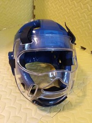 兒童XS藍色跆拳道頭盔