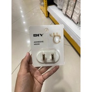 GANTUNGAN PUTIH Aesthetic White Gold Multipurpose Hook Hanger By Mr. Diy