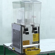 ST-⚓Factory Wholesale Drinking Machine Commercial Blender Hot and Cold Double Temperature Double Cylinder Cold Drink Hot