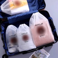 DHL PACKAGE 5PCS TRAVEL POUCH ORGANIZER BAG MULTIPURPOSE WATERPROOF MAKEUP COSMETIC DRAWSTRING BAG
