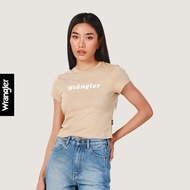 WRANGLER เสื้อยืดแขนสั้นผู้หญิง คอลเลคชั่น Everyday with Wrangler รุ่น WR S225WTSSN12