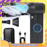 【W】Mini Turbo Snow Blower Handheld Snow Blower,Handheld Small Car Snow Blower Mini Dust Snow Blower 