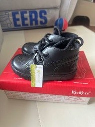 英國Kickers bb 黑皮鞋