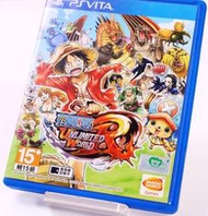 Sony PSV 正版遊戲 海賊王：無盡世界R 中文版 One Piece 二手實體卡帶