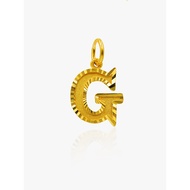 916 Gold G Pendant