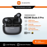 REDMI Buds 8 Pro | 55dB smart ANC Triple-mic Al noise reduction Certified Hi-Res Audio