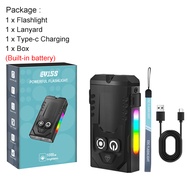 Asafee EV15S Outdoor EDC LED Keychain Multi-function Flashlight 1000LM Camping Portable Light Purple