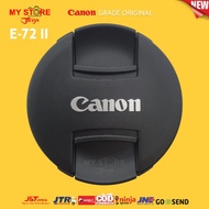 Front Lens Cap Canon EOS 72mm Front Lens Cap EF-S 18-200mm f3.5 IS EF 135mm f2L USM 35mm f1.4L USM E
