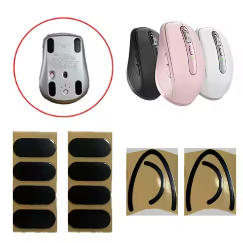 2 Set Mouse Feet Glide Sticker Curve Edge Skates For-Logitech MX Vertical/MX Anywhere 3 Mouse