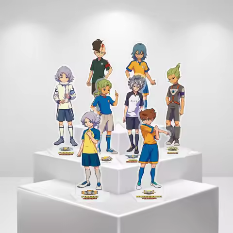 Inazuma Eleven IE Tenma Fubuki Hiroto Midorikawa Acrylic Stand Keychain Football Anime Character Col