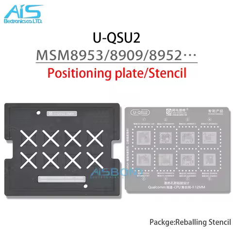 BGA Reballing Stencil Template Station For SDM632 SDM450 SDM636 SDM660 MSM8953 MSM8909 SMS8917 MSM89
