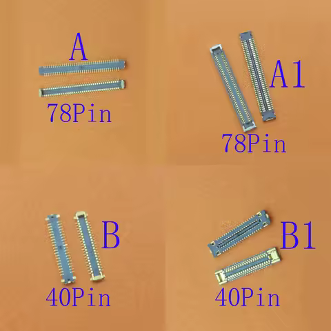 2-20Pcs Lcd Display FPC Connector Plug Usb Charger For Samsung Galaxy M51 M515 S20 FE G781 Note 10 L