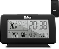 Digital Wireless Weather Station 40689 with Outdoor Sensor, Indoor and Outdoor Thermometer, Battery-