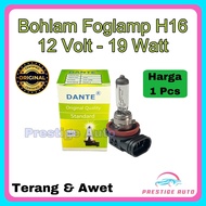 Bohlam Halogen H16 12 Volt 19 Watt - Lampu Kabut / Foglamp Mobil H16 12V 19W Dante