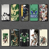 bushing For OPPO A1 R9S A83 F3 A77 2017 AA40 nba Milwaukee Bucks Soft shell protective sleeve
