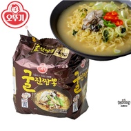[Ottogi] Oyster Jin Jjambbong Korean ramen noodles (130g*4)