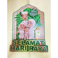 READY STOCK .🇲🇾Hari Raya 3D Glitter Festive Paper Decoration / Kad Hiasan Hari Raya/Wall Decoration