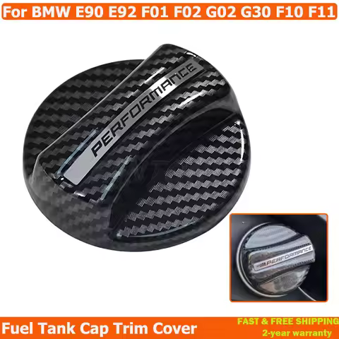 Car Fuel Tank Cap Trim Cover For BMW G80 G06 G07 G42 G14 G15 G16 F82 F20 F21 F83 M2 M3 M4 M5 M8 F95 