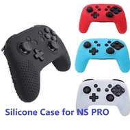 NS Pro Controller Silicone Case Dusfproof Sweatproof Protective Cover Shell for Nintendo Switch Pro Joystick